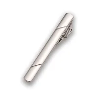 Pince à cravate pour vêtements pour hommes, pince à cravate légère de luxe en acier inoxydable, sergé brillant, haut de gamme 5