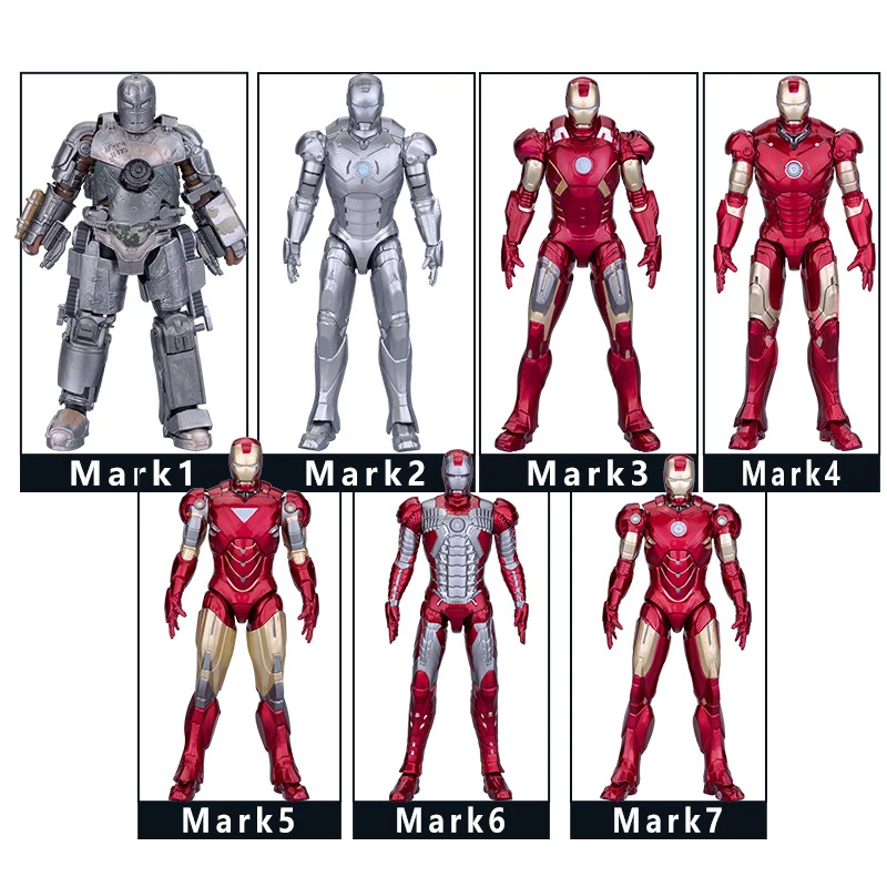 Zd Genuine Authorized Ml Legend 4 Inch Ironman Gnaku Set 1