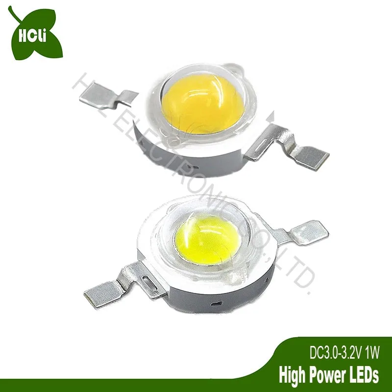 

High Power 1W 3W Led Chips DC3V DIY LED Lighting Products Maintenance And Modification High Brightness Leds free shipping 100pcs