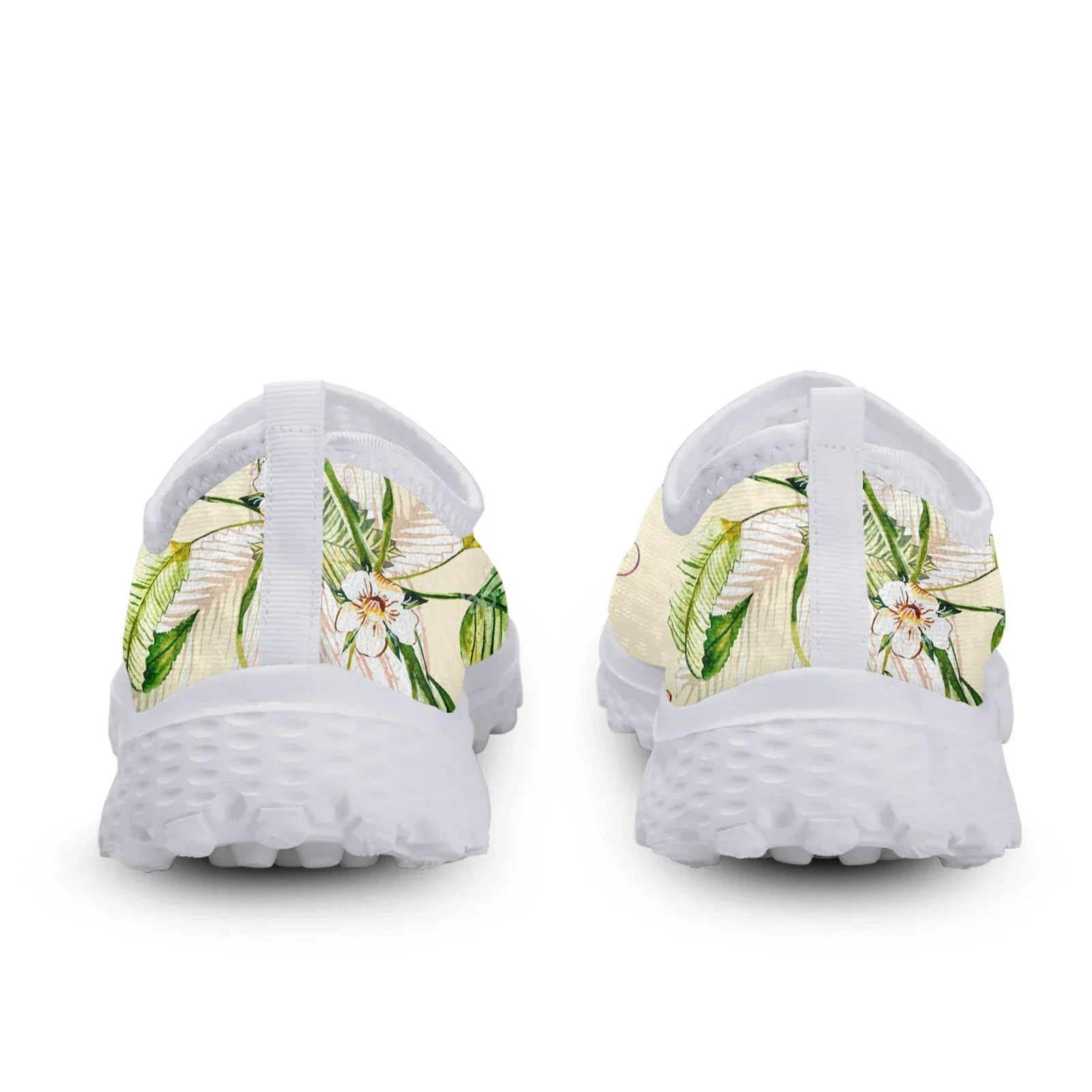 Trendy Purple Gradient Butterfly Flower Print Lightweight Outdoor Non-slip Shoes Soft Leisure Shoes Flats Zapatos