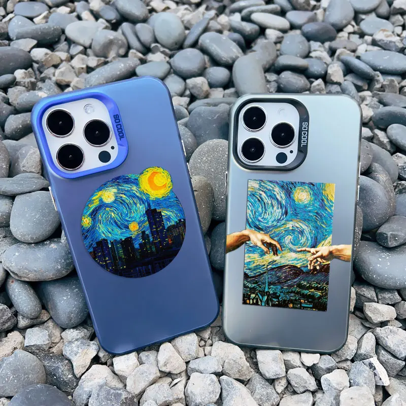 Van Gogh Inspired Oil Painting Phone Case - Artistic Laser Cover