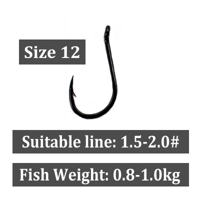 30pcs Carp Fishing Hook Method Feeder Fishing Hook Japan Size 8 10