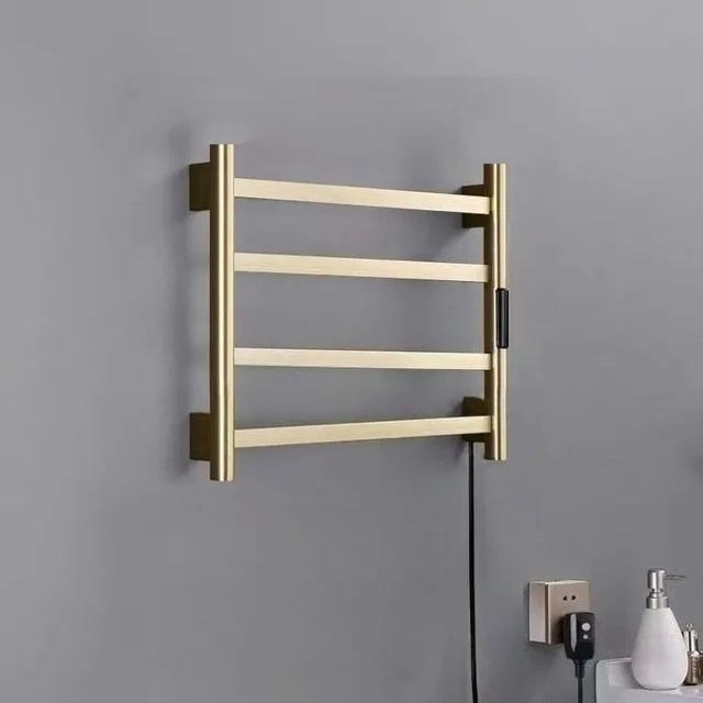 ราวแขวนผ้าเช็ดตัวไฟฟ้าในห้องน้ำ คาร์บอนไฟเบอร์ ควบคุมอุณหภูมิ ราวแขวนผ้าเช็ดตัวอาบน้ำ อบแห้งเร็ว อุปกรณ์ในห้องน้ำ 1