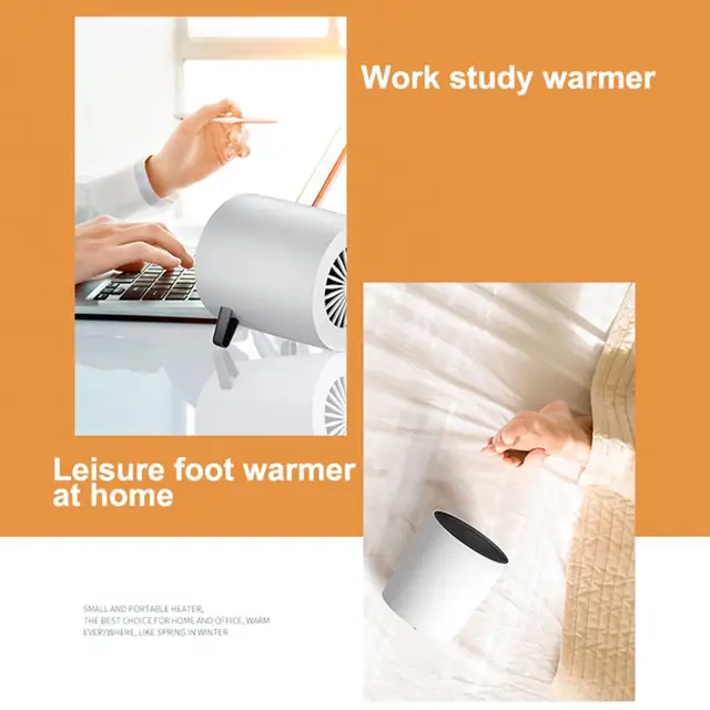 Hordozható Mini Elektromos Fűtő Ventilátor 220 V Eu Dugó Fűtés Meleg Levegő Fúvó Otthoni Iroda Tanulmányi Asztali Gépe Télen - Image 5