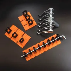 Ultimate Paintless Dent Repair Kit - Versatile Pull Tabs and Multi - Claw Hooks for Efficient Auto Hail Damage Removal (A Set)