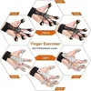 Silicone Grip Training and Exercise Finger Exercise Stretcher Hand Strengthener Arthritis Grip Trainer Hand Brush Expander Grips 3