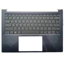 Enhanced Palmrest Upper Cover with US/Latin Keyboard for Lenovo Yoga Slim Laptops (Gray US)