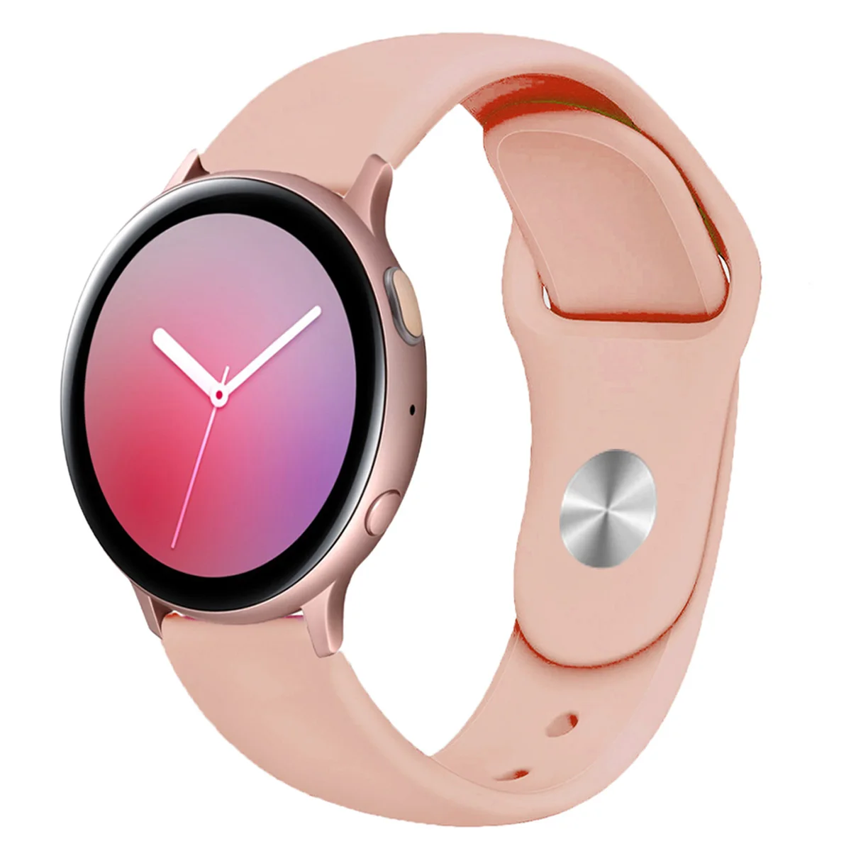 Silicone Replacement Watch Band, 20mm/22mm, Multiple Smartwatch Compatibility