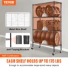 VEVOR 4 Layers Storage Shelf Ladder Shelving Stair High Shelf Unit Bookshelf  For Kitchen Warehouse Commercial Space Racks 2