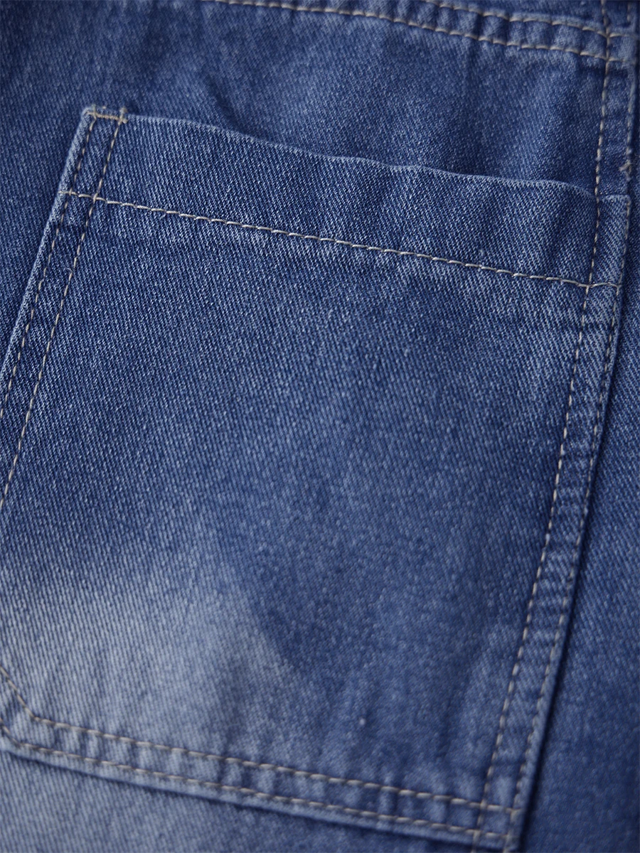 Women s High Waisted Wide Leg Denim Pants Vintage Loose Fit Jeans with Pockets Fashionable Streetwear for Everyday Wear