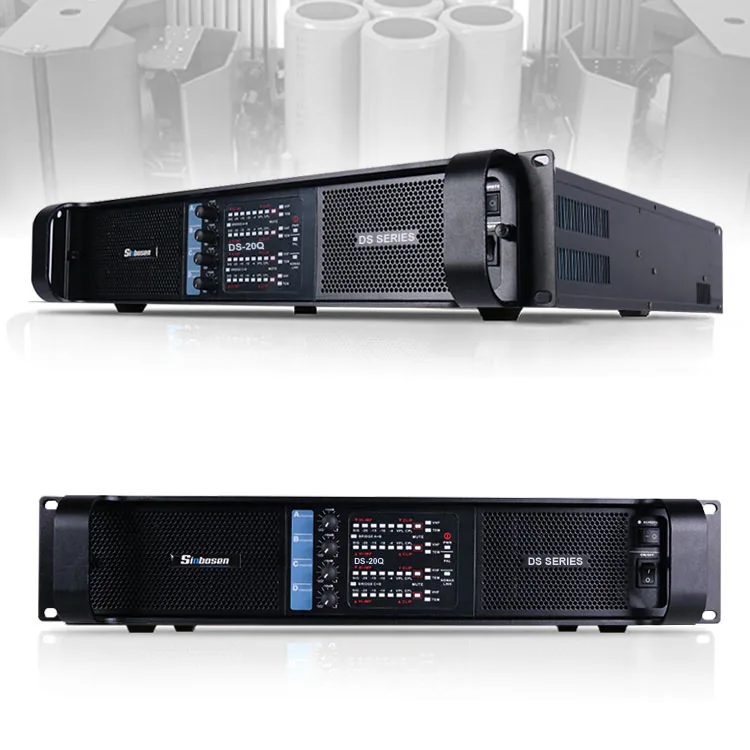 

DS-20Q Sinbosen 4000 watts sound stereo amplifiers 4 channel professional audio power amplifier