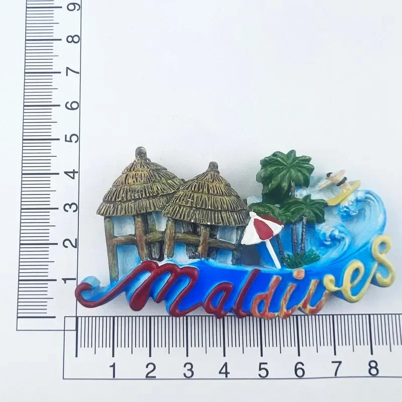 Calamita Frigo San Marino In Vetro - Souvenir Da Collezione 5.1x5.1cm