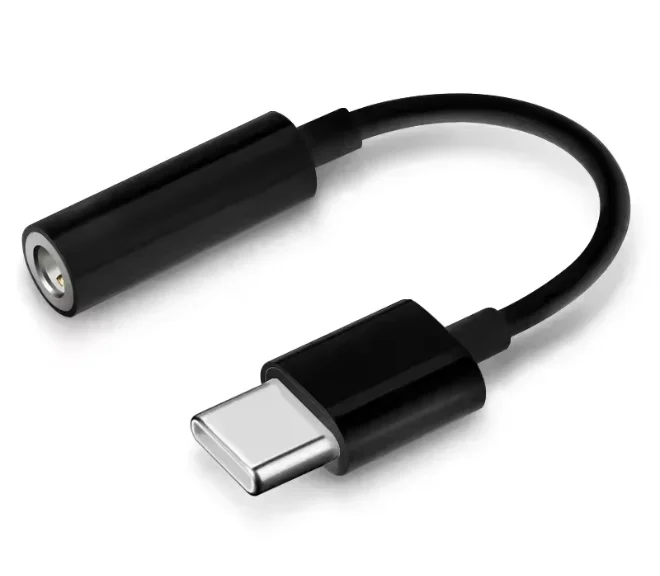 Premium USB-C to 3.5mm Hi-Res Audio Adapter with Portable Design