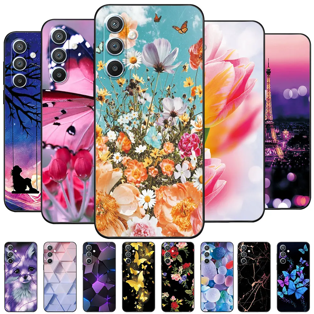 Custodia Per Samsung A54 5G Coque Tpu Soft Silicone Fashion Phone Funda Per Samsung Galaxy A54 5G A54 A 54 Custodia Paraurti Capa