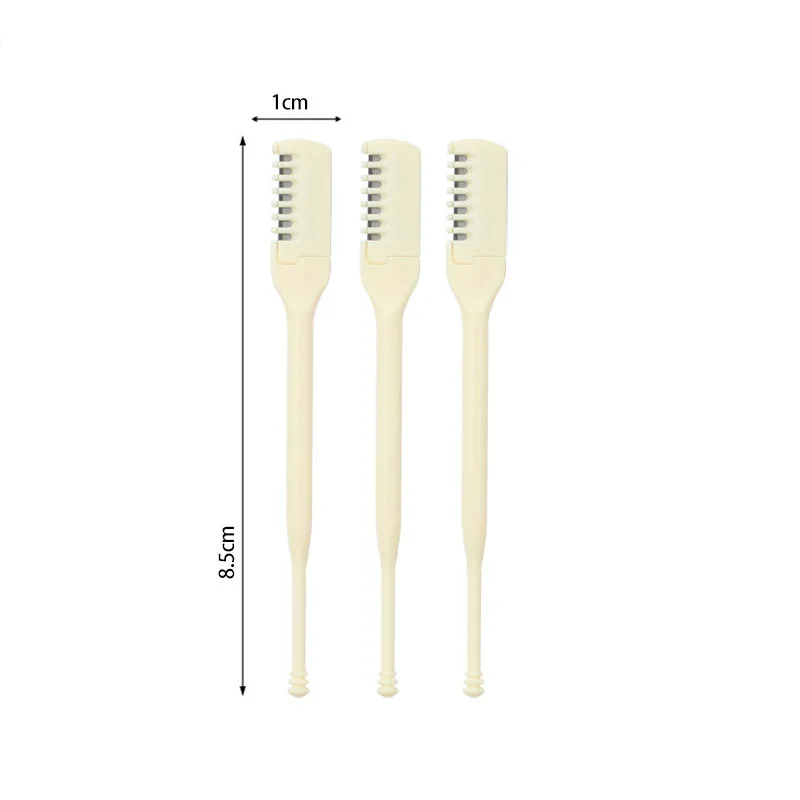 Nose Hair Trimmer 10PCS Ultra-Thin Scissors Precision Ergonomic Design for Safe & Easy Grooming Compact & Travel-Friendly