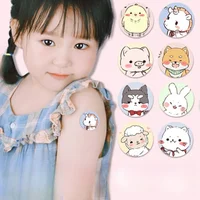 120pcs/lot Cartoon Round Band Aid for Childre Kids Vaccination Plaster Skin Wound Dressing Patch Waterproof Adhesive Bandages 1