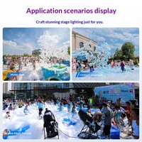 High-Power Jet Foam Cannon Machine Waterproof Professional Foam Generator for Outdoor Summer Pool Party Stage Events 6