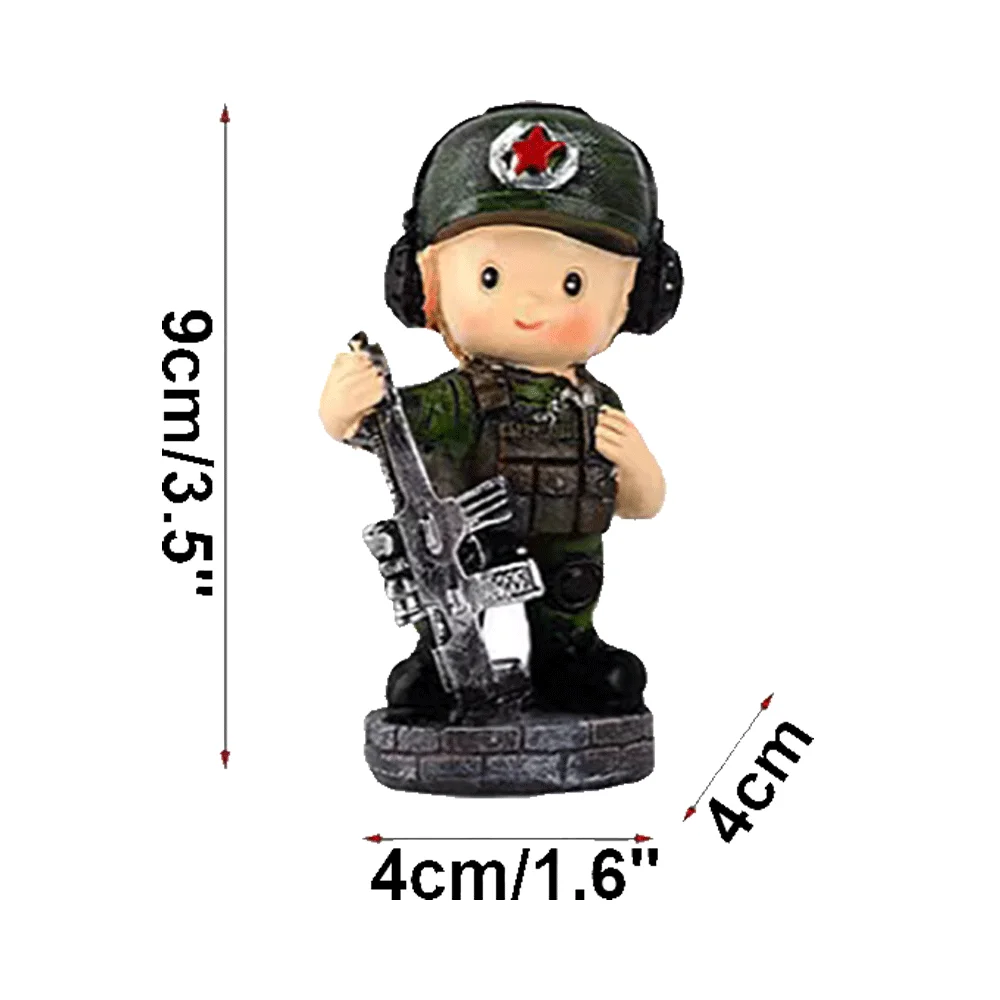 Militär Party Dekorationen Set Dschungel Feld Tarnung Mesh Geschirr 4d Panzer Ballon gepanzerte Fahrzeug Kämpfer Kinder Geburtstags geschenk – Detail 9