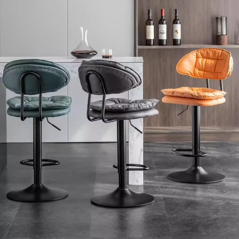 

Gamer Chair Swivel Bar Modern Stools Adjustable High Home Nordic Furniture Gaming Luxury Chairs Iron Armchair Tabouret Design