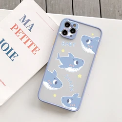 Adorable Cartoon Animal Phone Case - Dinosaur, Penguin, Shark, Pig Design - iPhone 12 Pro (Greyblue DWJ 1)