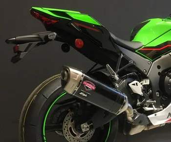 ZX-10R Motorcycle Exhaust Muffler Slip On For Kawasaki ZX10R ZX10RR ZX 10r 10rr Performance MY 20 - 23 Exhaust Muffler Escapes