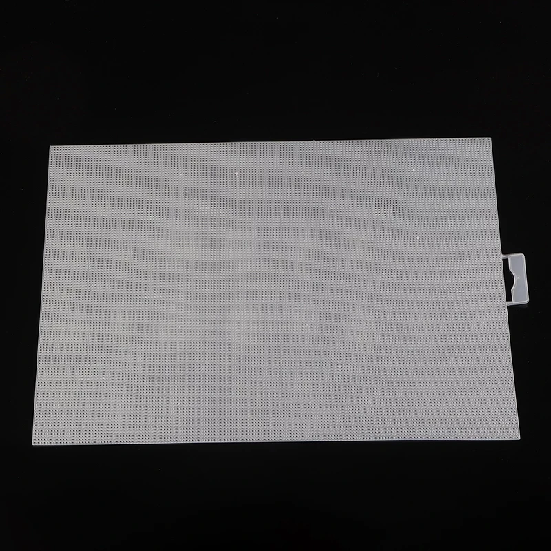 Description Picture 2 of item1pc 14ct Plastic Canvas Fabric For DIY Handmade Needlework Embroidery Knitting Crafts Cross Stitch Ornaments 28x21cm