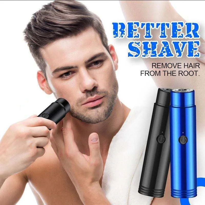 Portable Mini Body Facial Bikini Epilator For Men Women Hair  Removal Trimmer Clipper USB Rechargeable Barber Beard Shaving Tool 2