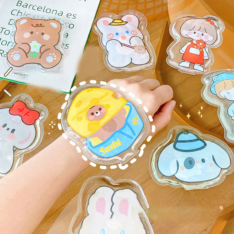 Portable Hand Warmer Mini Winter Reusable Gel Hand Warmer Sticker Fast Self Heating Cute Hand