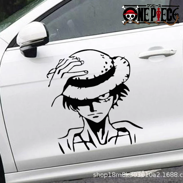 Sticker de CaporalMandale sur one piece pirate monkey d luffy chapeau  paille mini petit