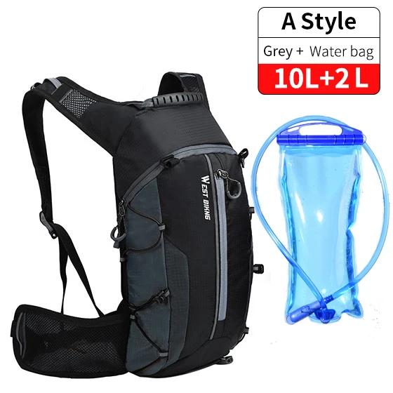 Ultralight Sports Hydration Backpack - 10L Ergonomic Outdoor Cycling & Climbing Bag