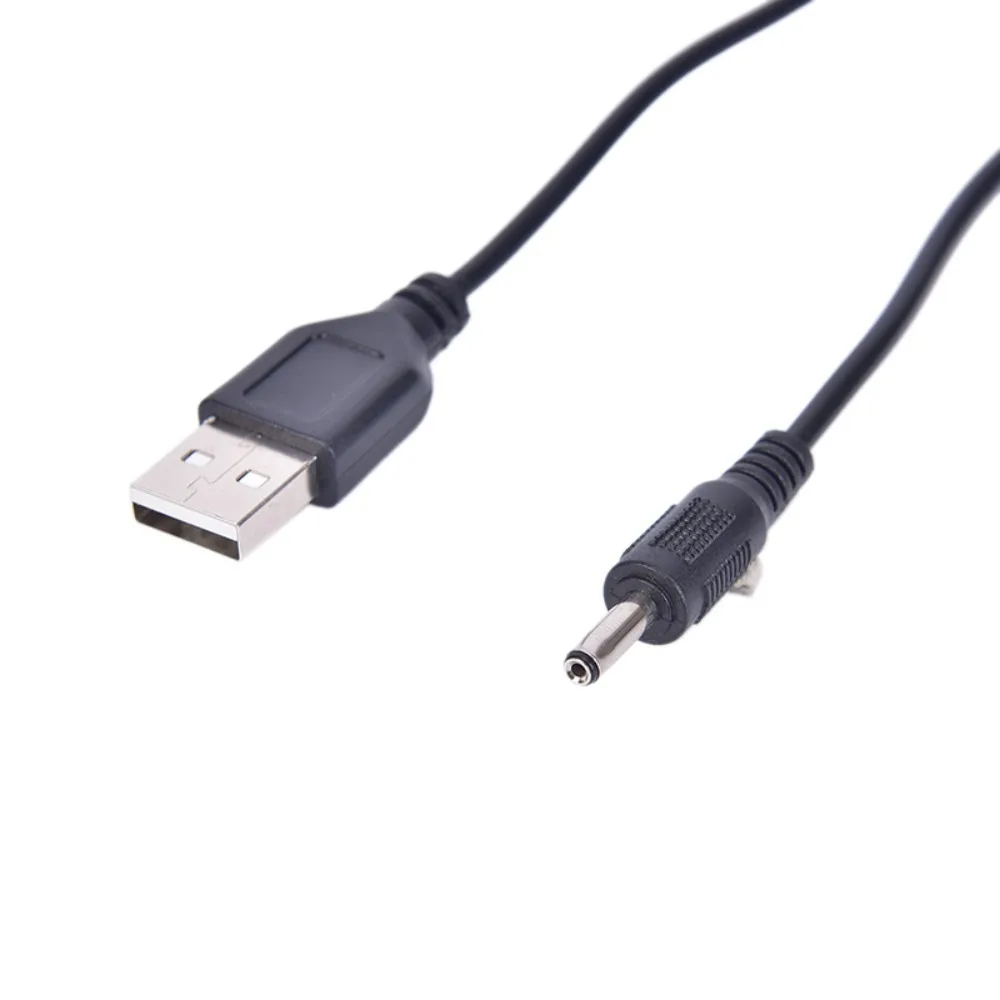 USB do DC kabel zasilający 3.5mm łącze typu Jack kabel zasilający do ładowarki 5V 3.5*1.35mm uniwersalny do piasty Mini wentylator Router głośnik MP3/MP4