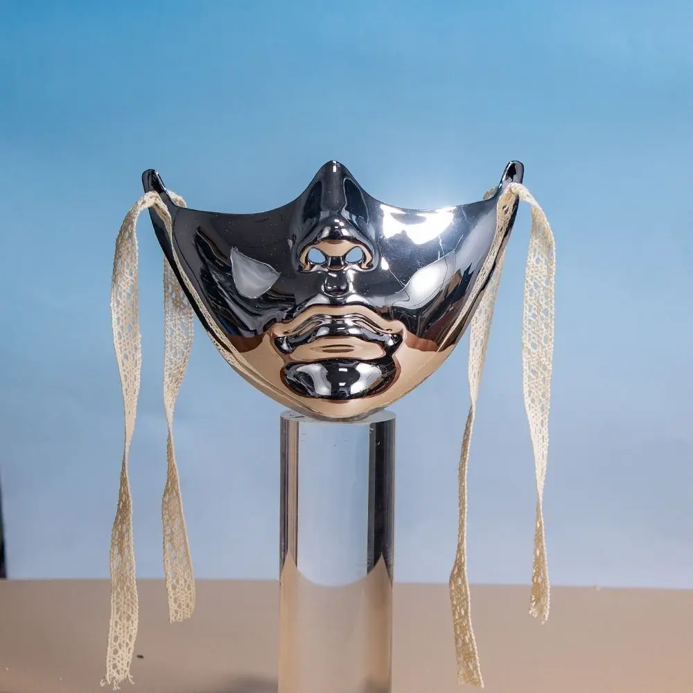 Masquerade Half Face Mask for Women Men Cosplay Halloween Eyemask Costume Decoration Masquerade Eye Cover Mouth Cover