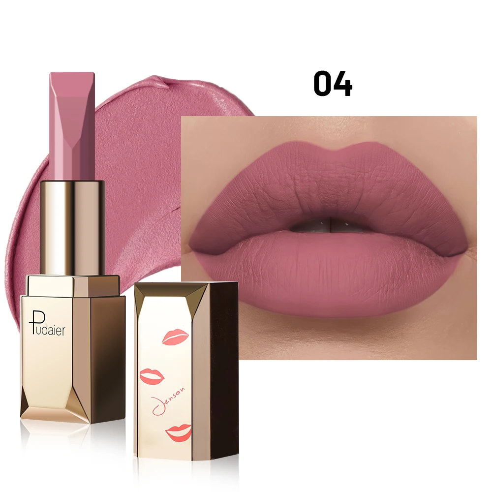 Matte Velvet Matte Lipstick - Smooth And Light. High Pigment, Long-term Wear, Non-drying Formula. Long-lasting Stain Resistance,_voghion.com