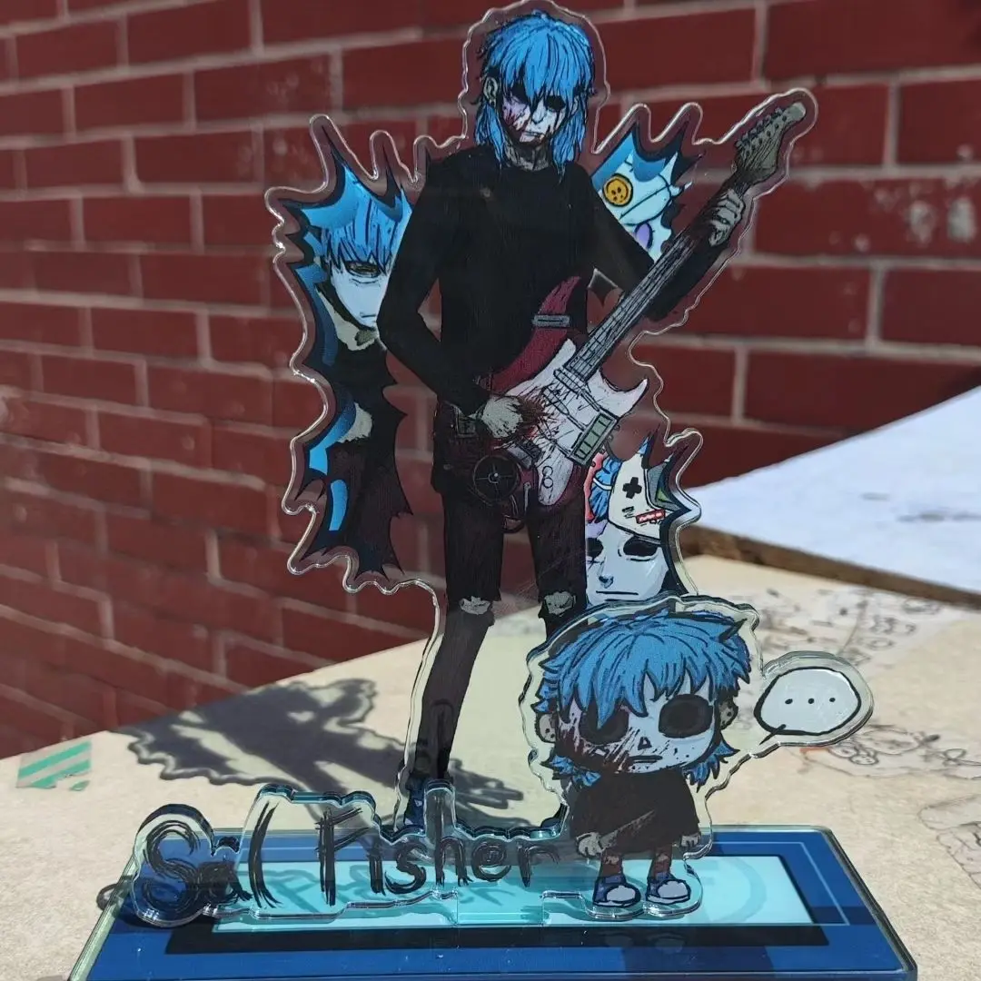 SallyFace おもちゃフィギュアアクリルスタンドアニメモデル