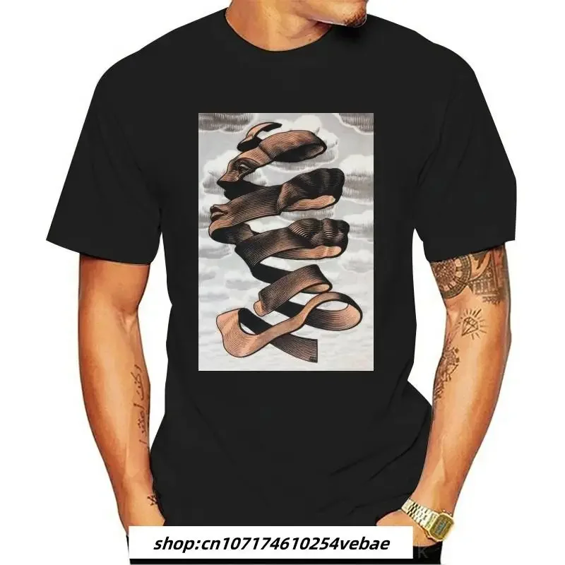 Кожура для лица M.C. Футболка для взрослых Escher Graphic Artist
