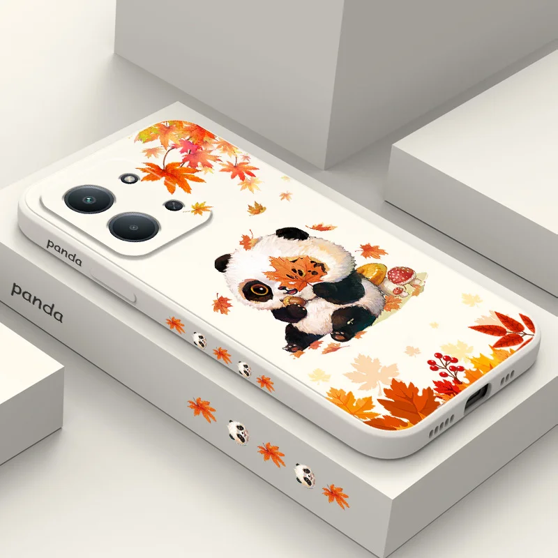 Panda-Themed Silicone Soft Phone Case