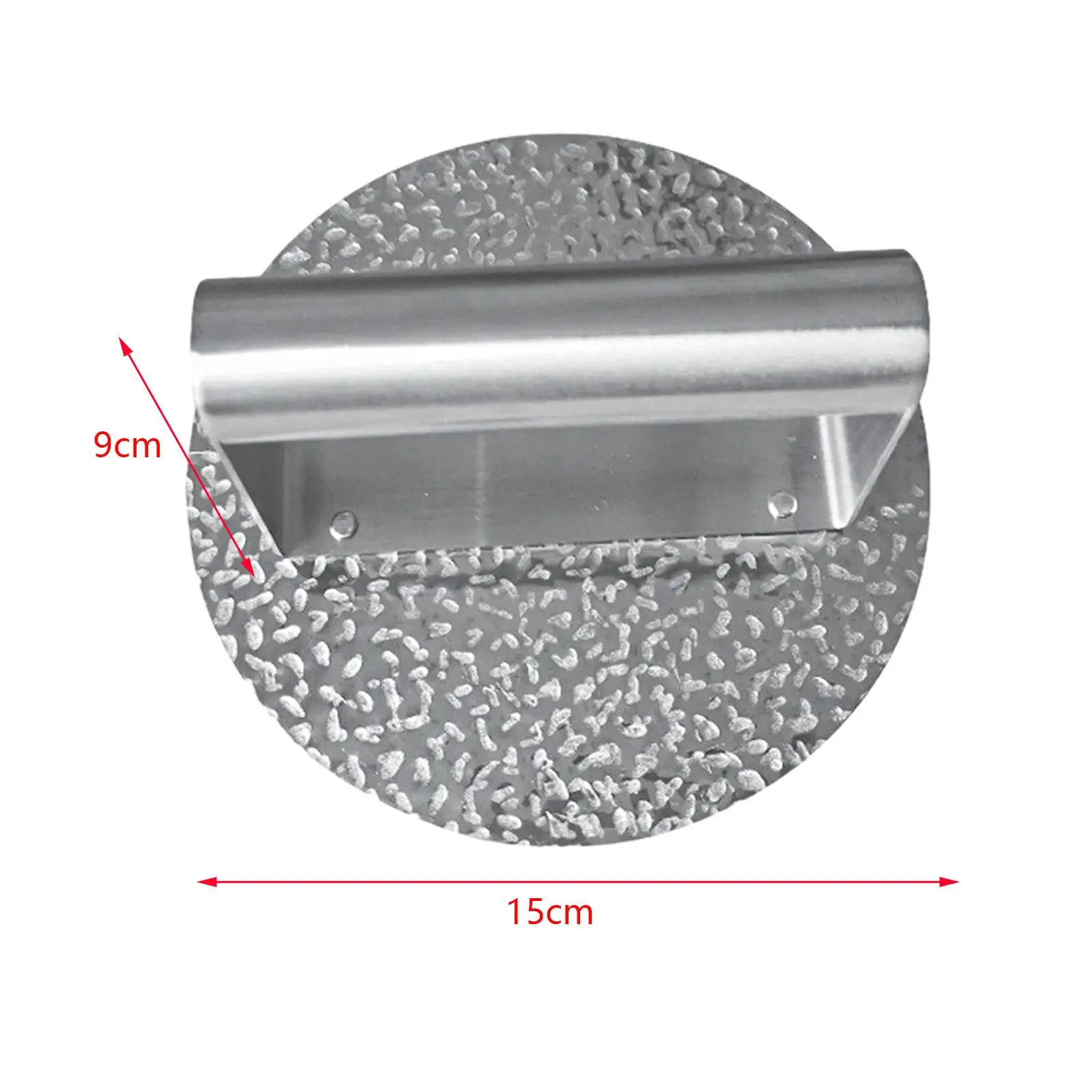 Stainless Steel Burger Press Professional Nonstick 5.9