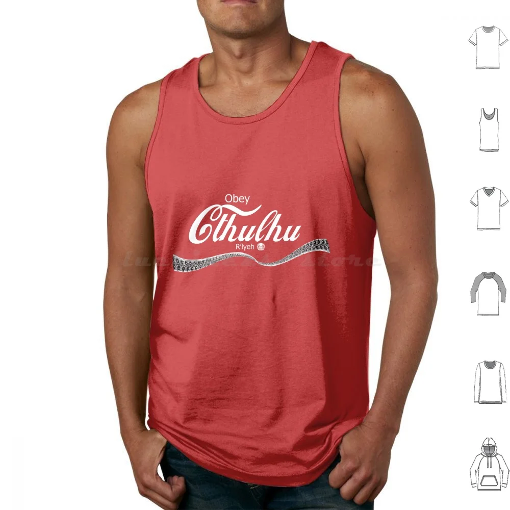 Drink &Amp ; Amp ; Cthulhu Tank Tops Print Cotton Coke Soda Drink Cola Diet Diet Coke Can Funny Pop Cherry Cola Coca Coke