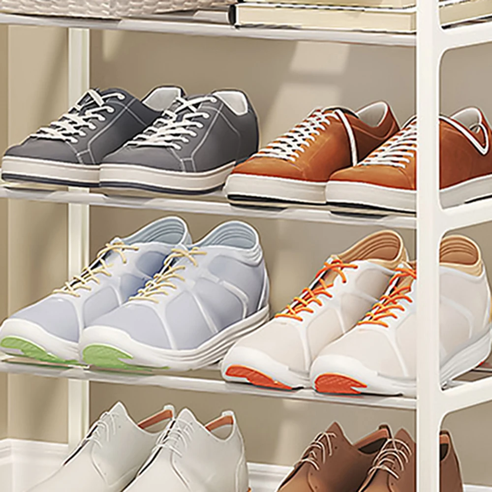 4 Floor Assembly Creative Home Shoe Rack Dormitory Door Storage Rack Storage Shoe Cabinet Components Home Supplies 3