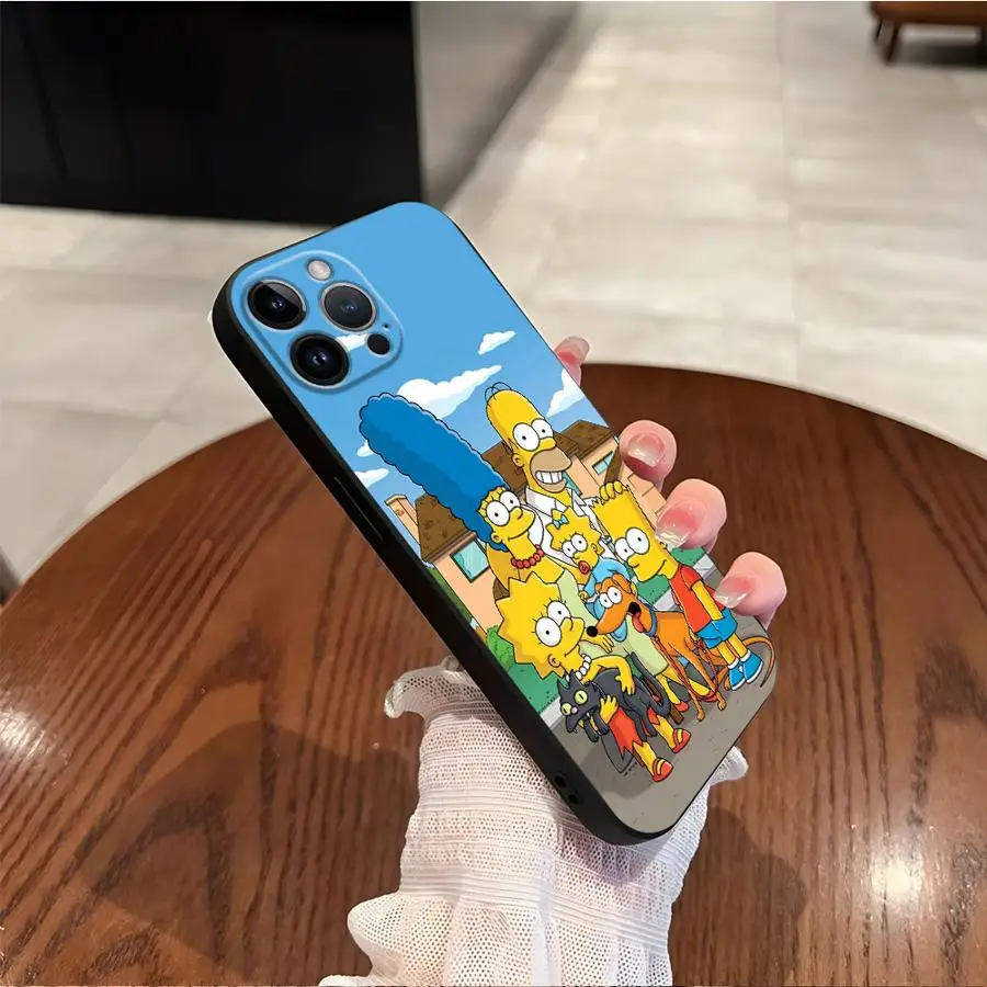 Cool Simpson Soft Back Phone Cover Case