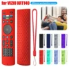 Silicone Remote Case for Vizio XRT140 Smart TV Remote Silicone Protective Sleeve for Vizio XRT140 with Lanyard tv cover 2