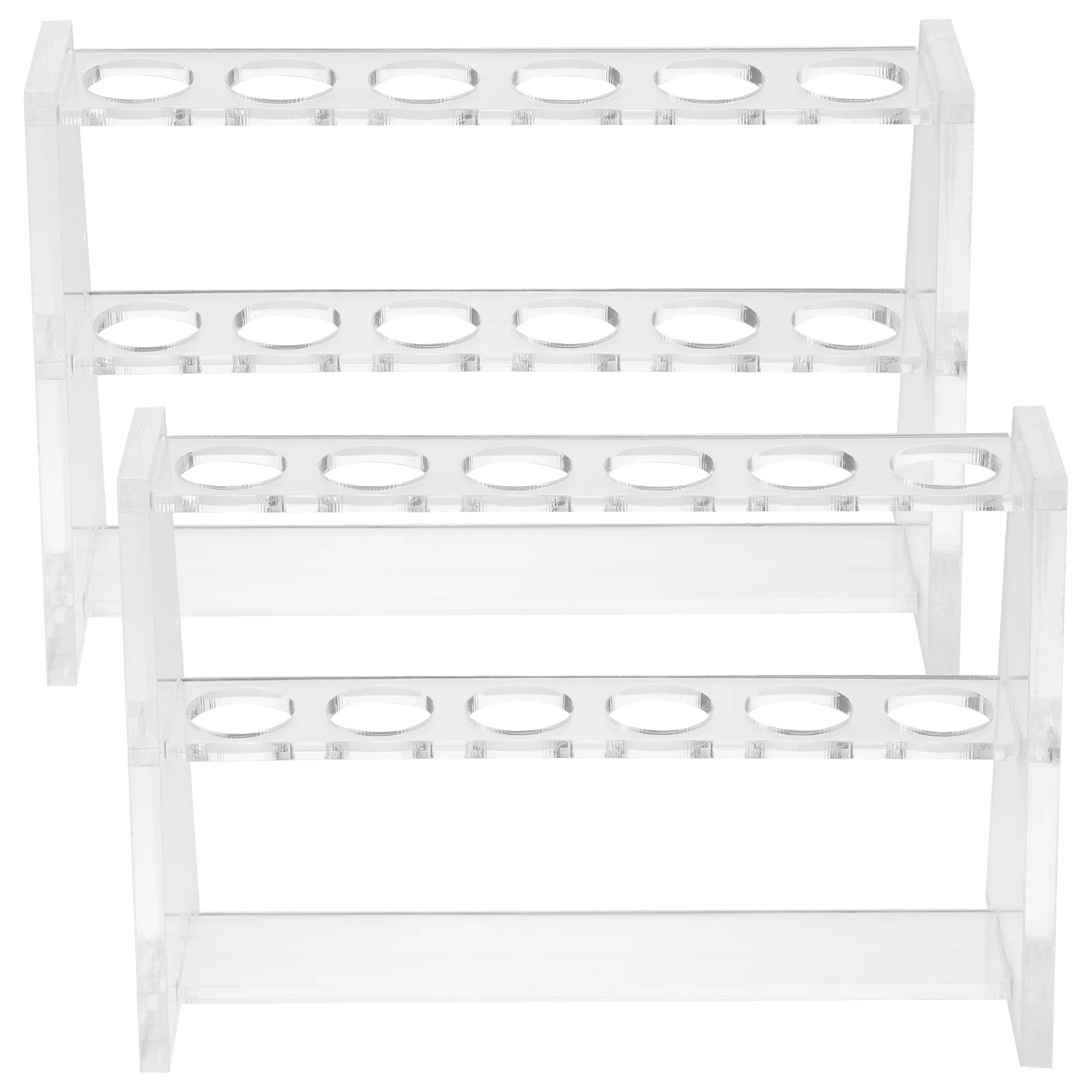 

2pcs Centrifuge Tube Stands 6 Slots Test Tube Holder Experiment Test Tube Rack