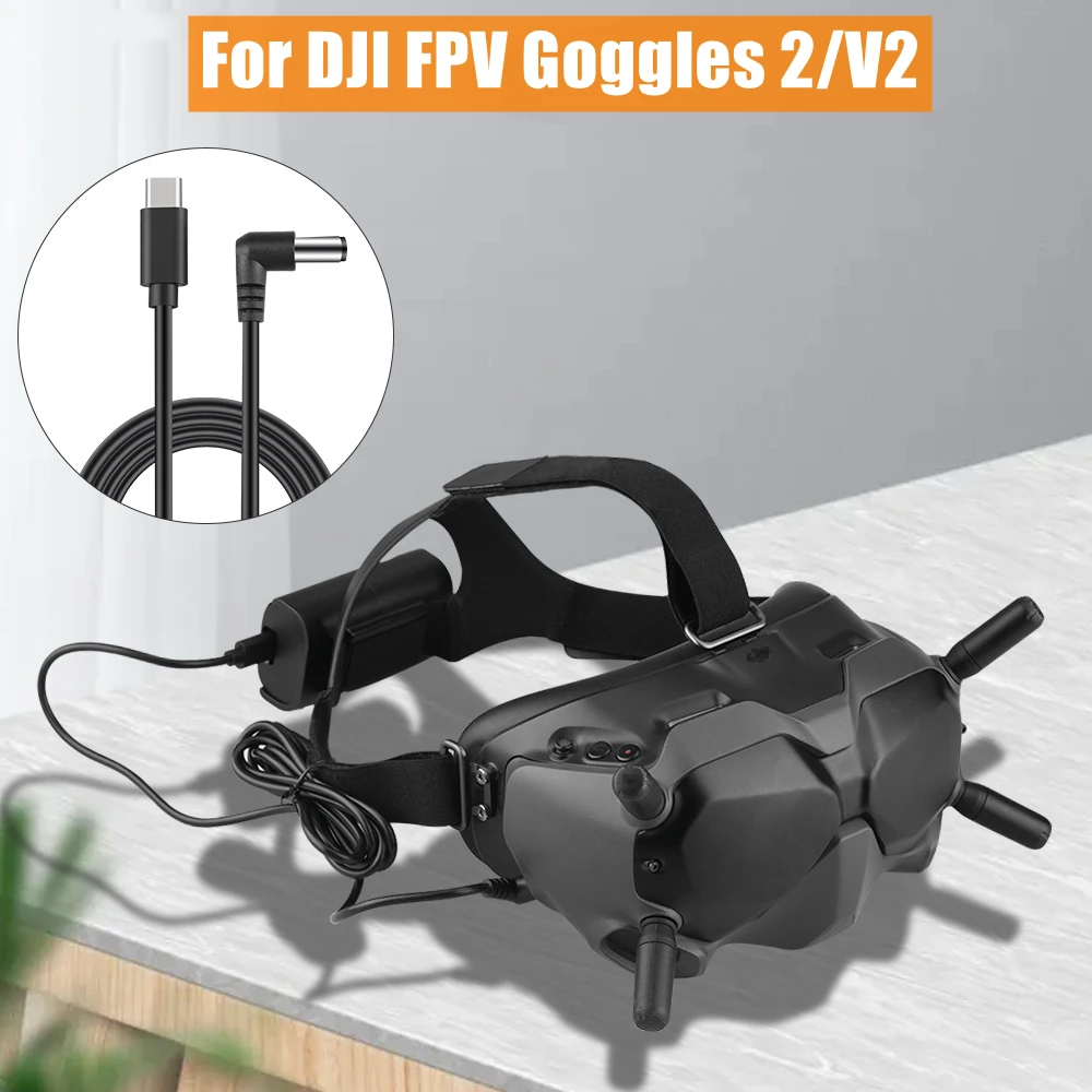 

Зарядный кабель для DJI FPV Goggles 2/V2, комплект подключения питания для DJI AVATA/FPV Combo Drone RC, аксессуары