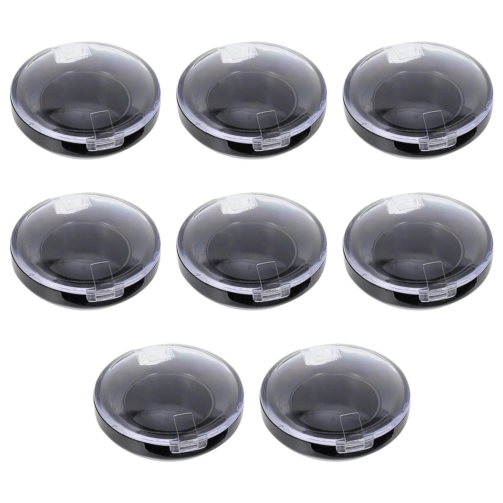 8 Pcs Eye Shadow Blank Travel Blush Jars with Plastic Empty Makeup Case 5pcs remote control key shell for volvo c30 c70 s40 s60 s80 lxc90 empty blank key case