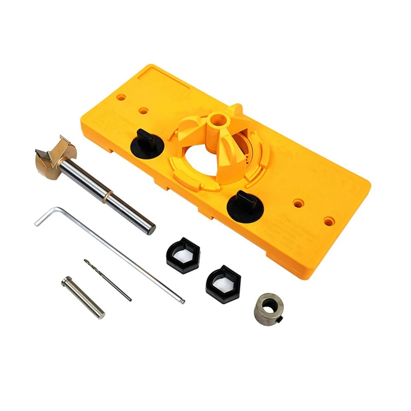 

Woodworking 35Mm Hole Opener 35 Hinge Hole Opener Door Panel Hinge Locator Woodworking Hole Opener Punch Easy To Use