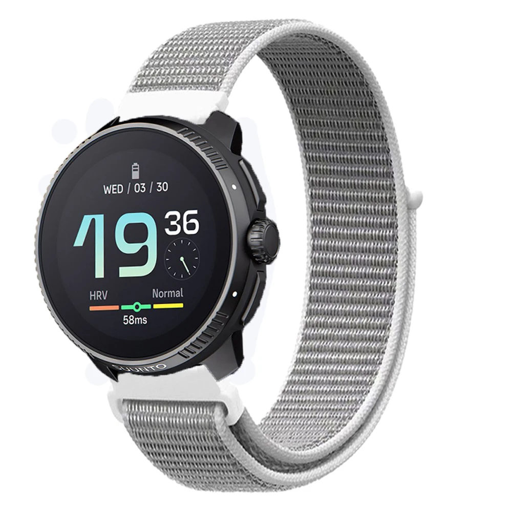 Premium 22mm Nylon Loop Watch Strap – Durable Replacement Wristband in Classic Design