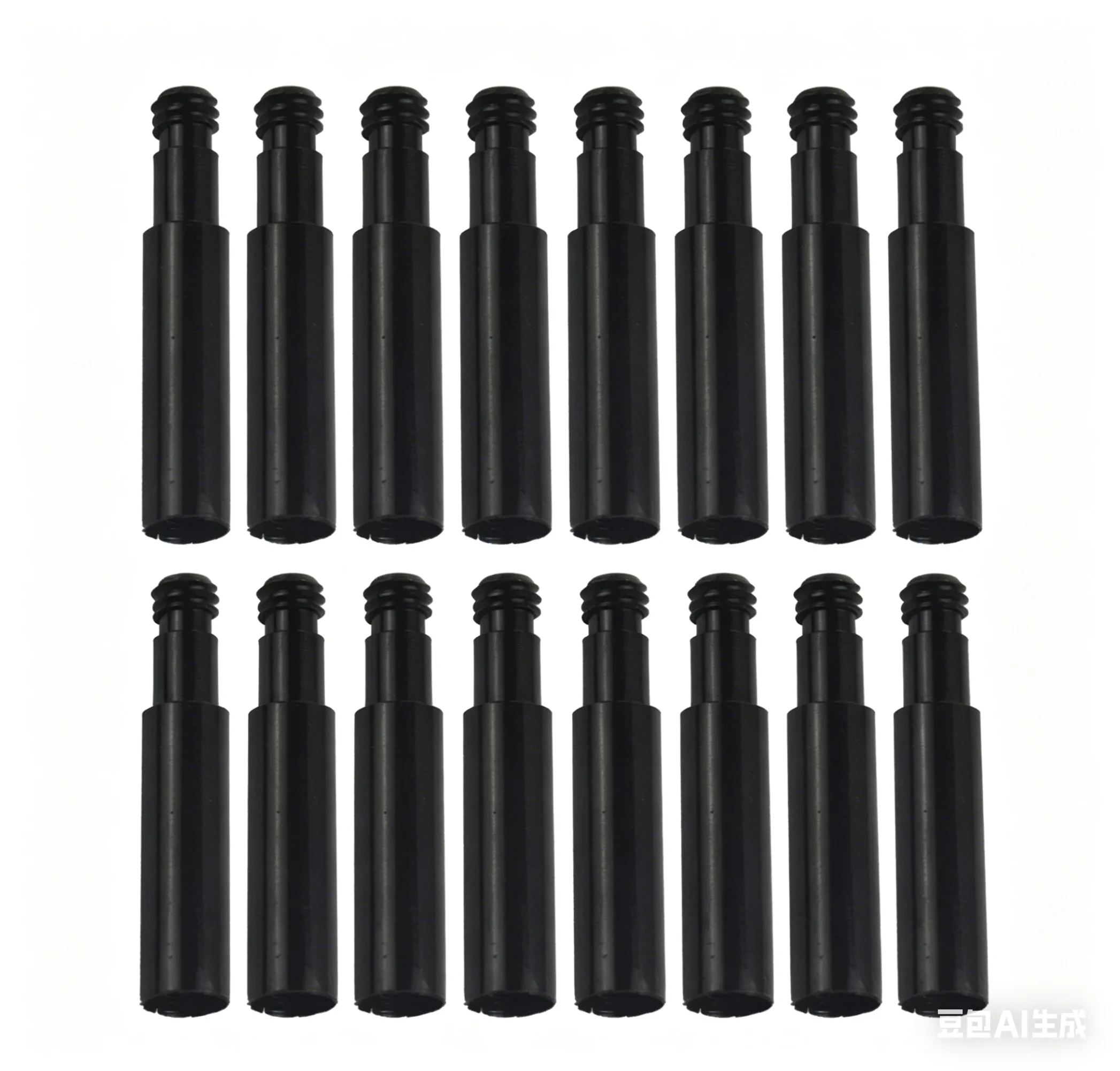 6개입 블랙 알루미늄 프레스타 밸브 연장기 40/50/60/70mm 딥 림 휠용