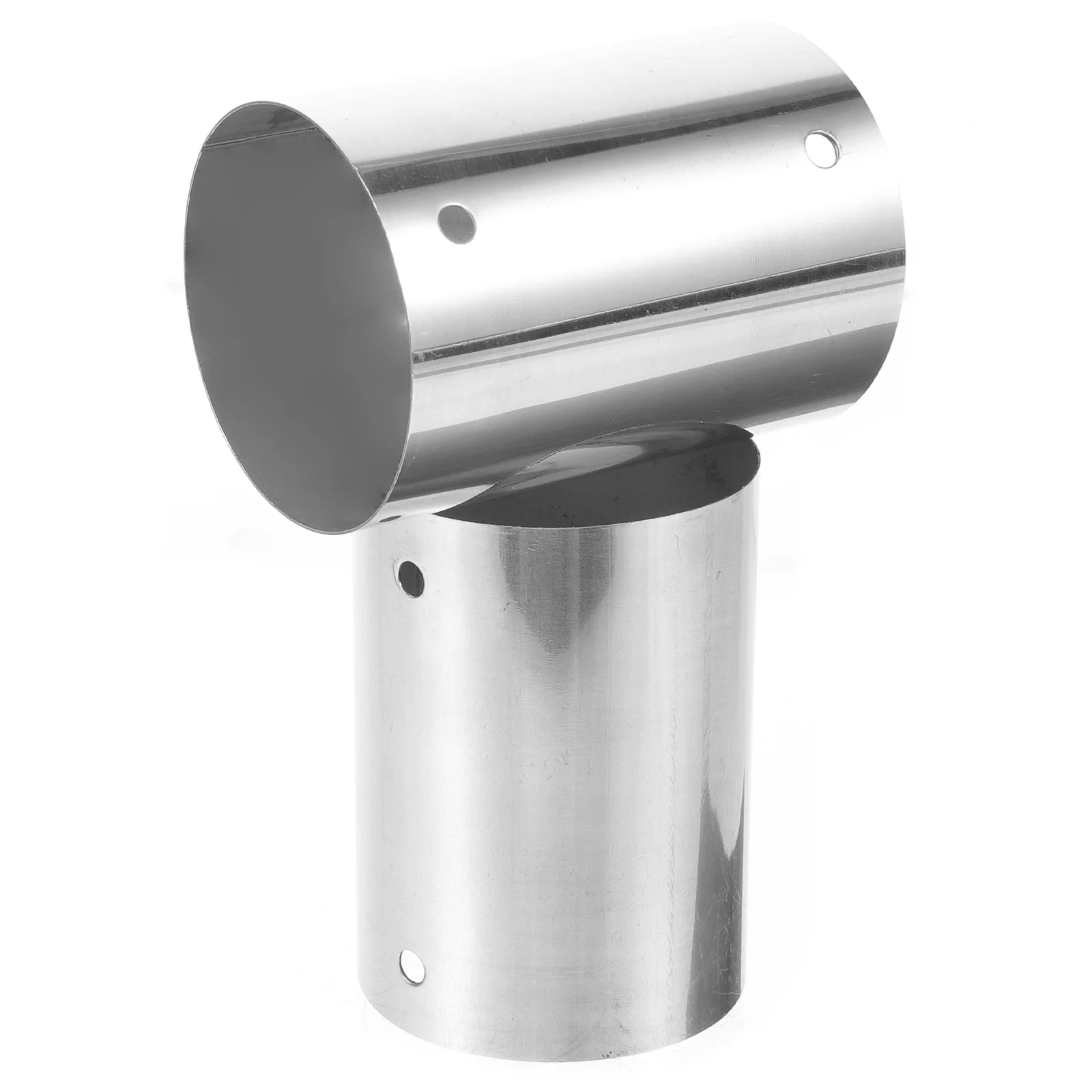 

2 Pcs Pvc Handrail Wall Bracket Furniture Connector for Deck Accessories Railing Cable Stainless Steel