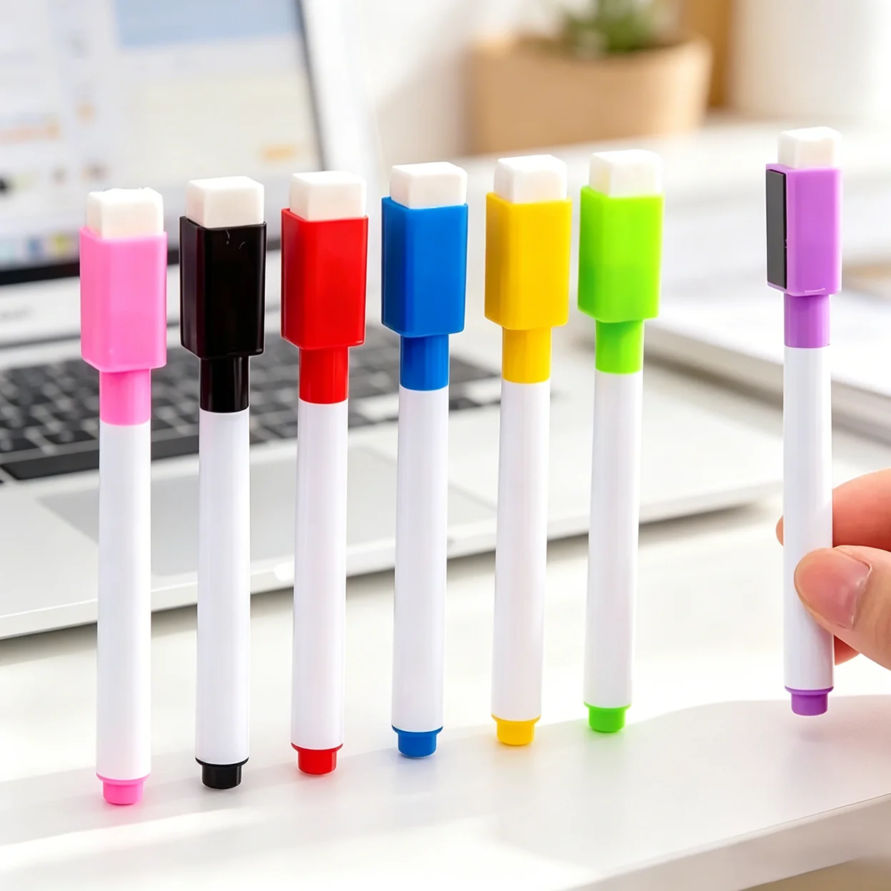 8-Color Erasable Whiteboard marker Pens With magnet For School And Office - 6