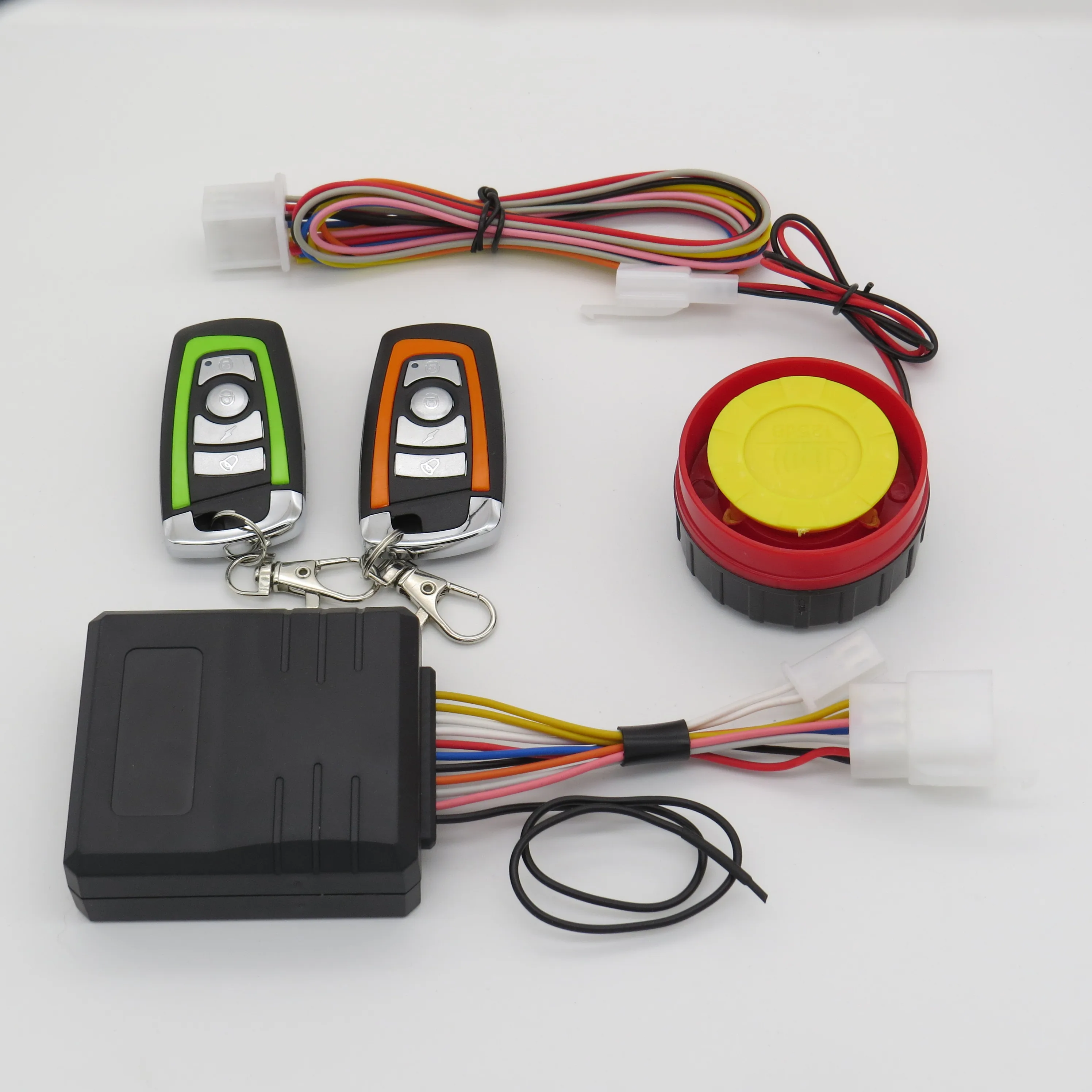 Motorcycle alarm accessory parts